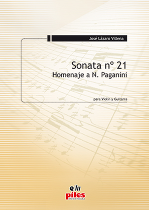 Sonata No. 21, Homenaje N.Paganini (Violin)