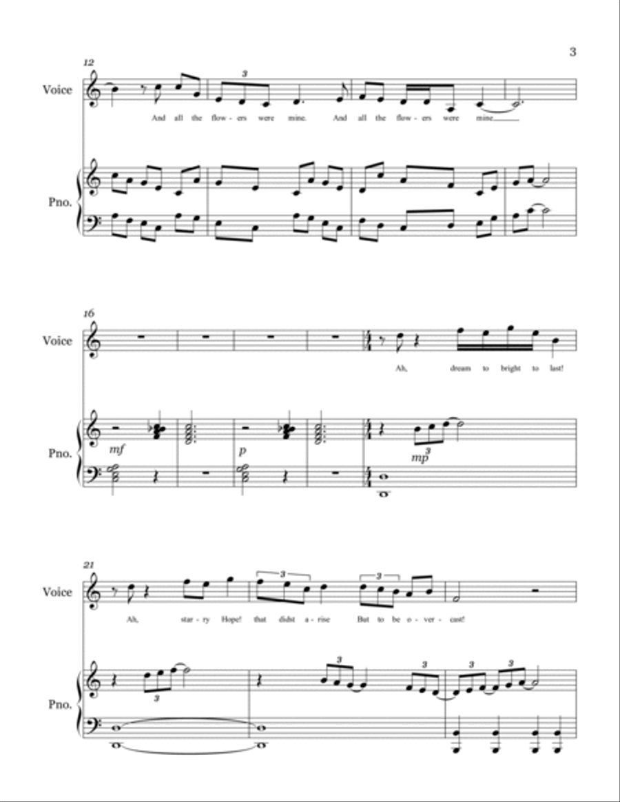 A Demon in My View Vocal Duet scores gallery preview page 3