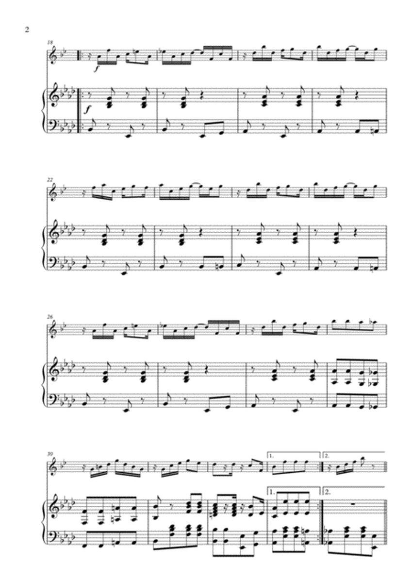 Maple Leaf Rag arranged for Soprano Saxophone and Piano image number null