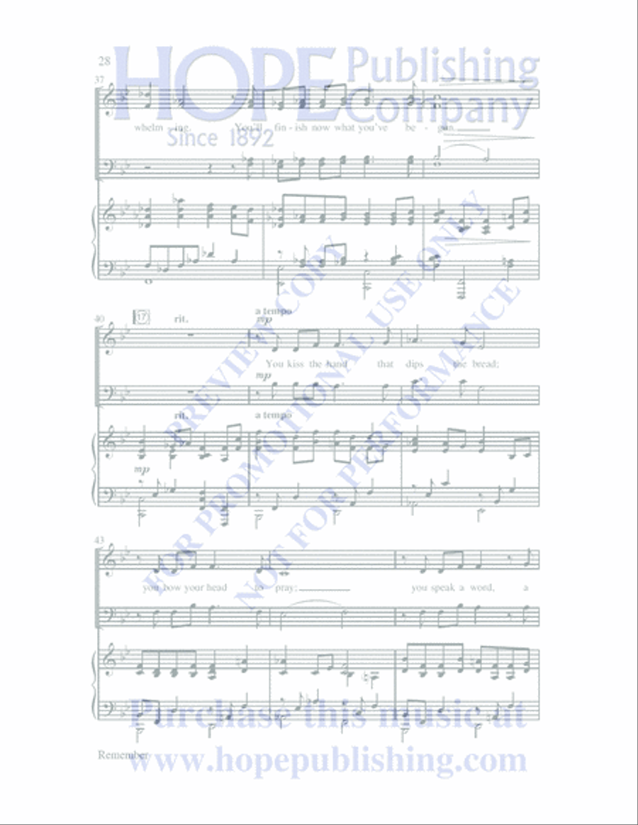 My Savior's Love My Savior's Love Listening CD scores gallery preview page 30