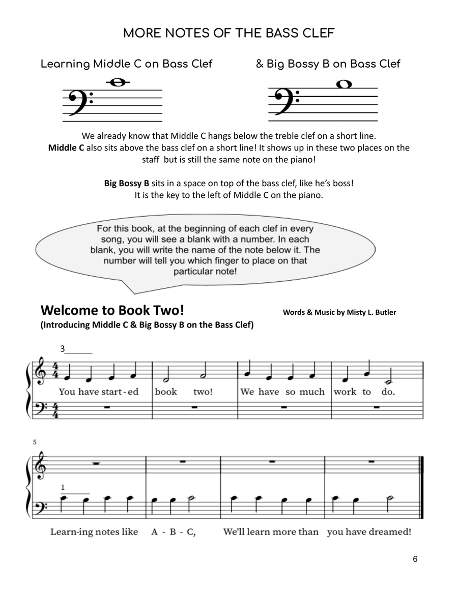 The I Can Learn Music Book, Volume 2 Piano Method scores gallery preview page 6