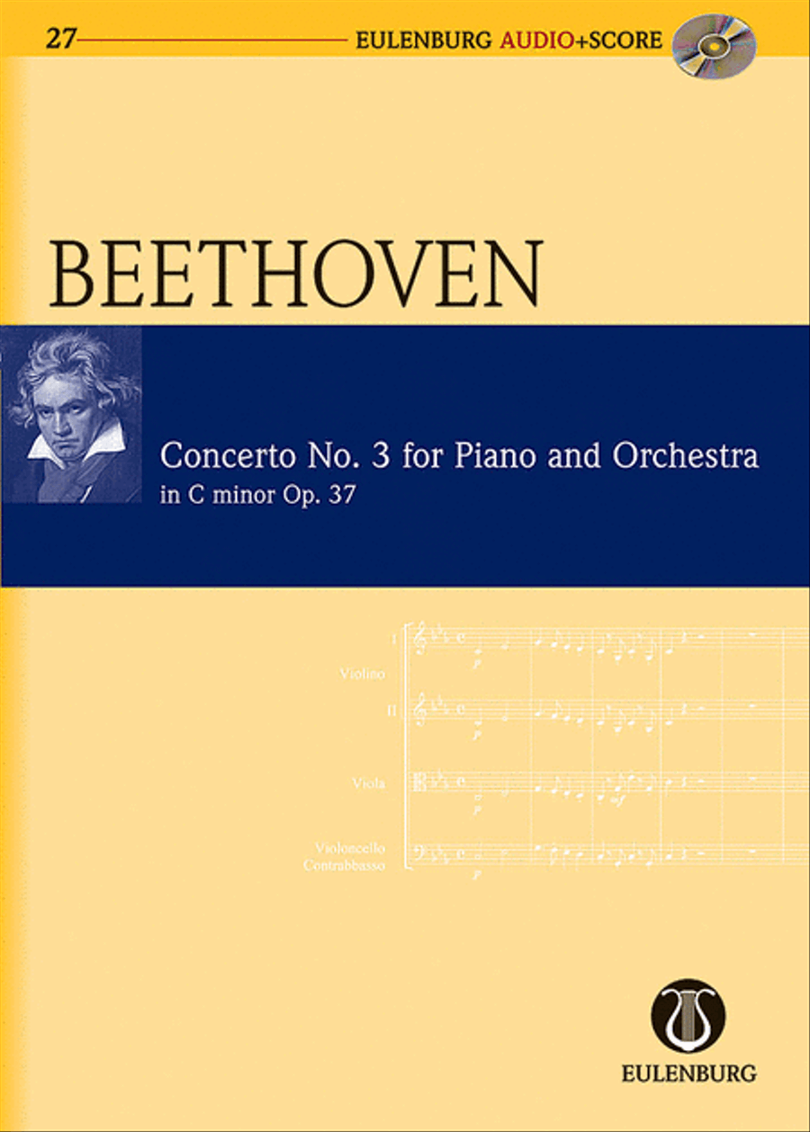 Piano Concerto No. 3 in C Minor Op. 37 Orchestra scores gallery preview page 1