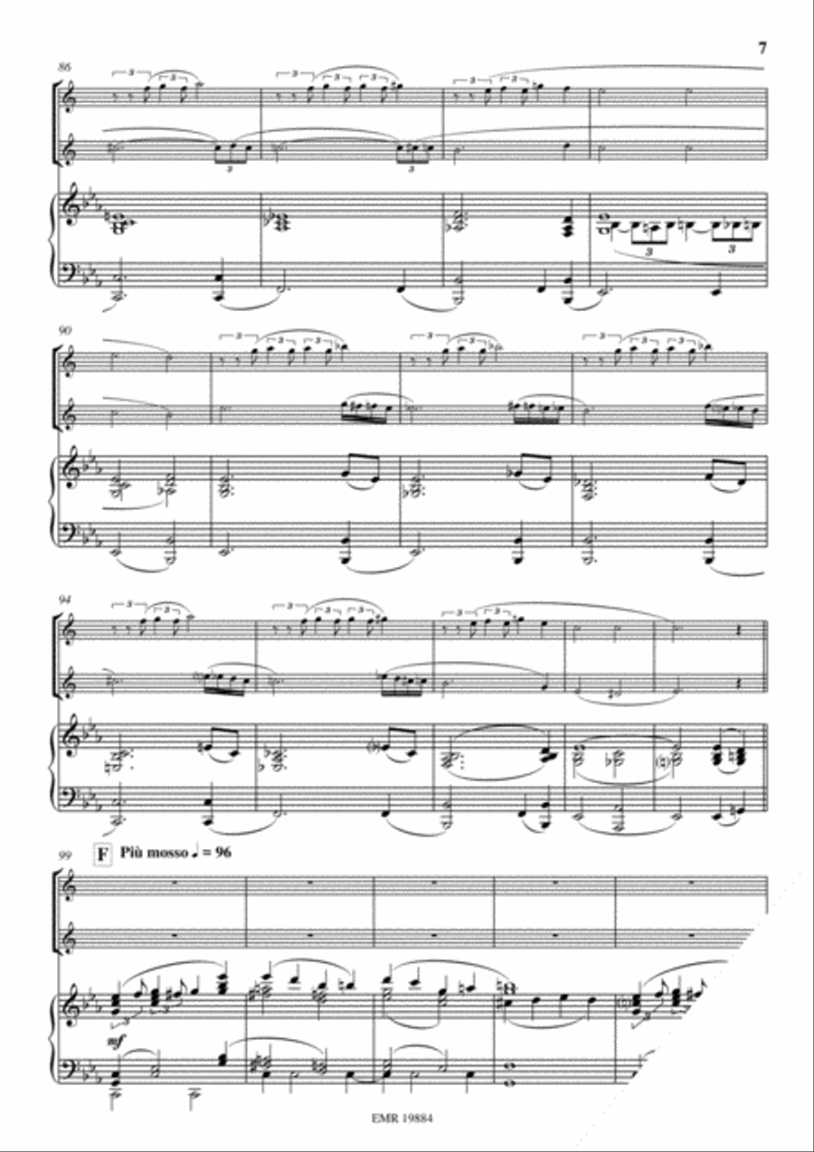 Gershwin Fantasy Alto Saxophone scores gallery preview page 8