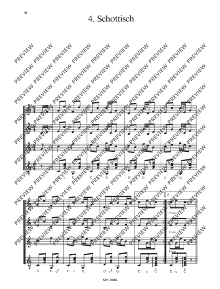 Hackbrett und Flöte Hackbrett und Flöte Flute scores gallery preview page 11