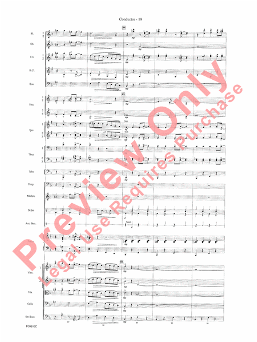 A Salute to the Big Apple Full Orchestra scores gallery preview page 21