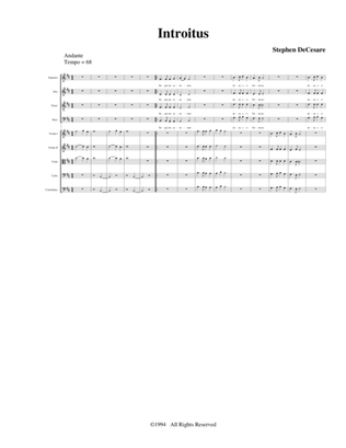 Requiem (Conductor Score and Parts)