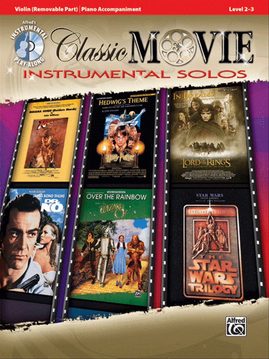 Classic Movie Instrumental Solos for Strings String Orchestra scores gallery preview page 1
