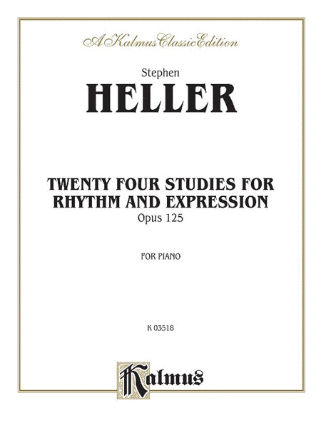 Twenty-four Piano Studies for Rhythm and Expression, Op. 125