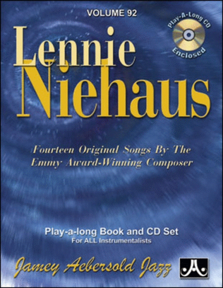 Lennie Niehaus Book/CD No 92