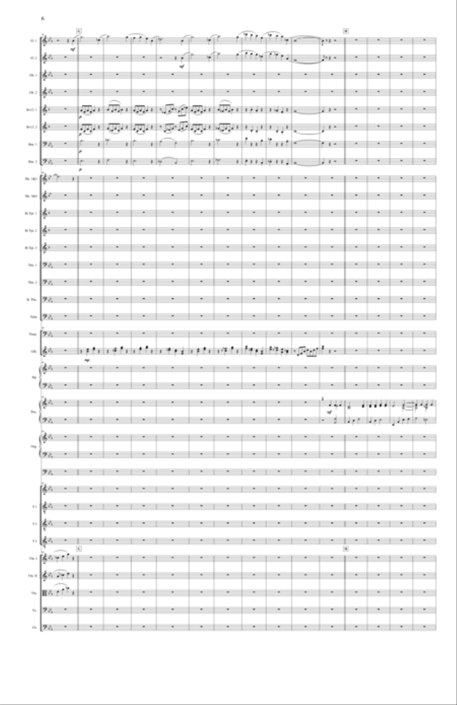 Praise and Glory Full Orchestra scores gallery preview page 6