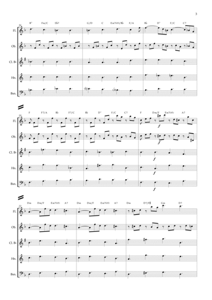 Lacrimosa (Woodwind Quintet) chords image number null