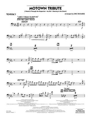 Motown Tribute - Trombone 3