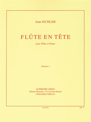 Book cover for Head Flute, For Flute And Piano