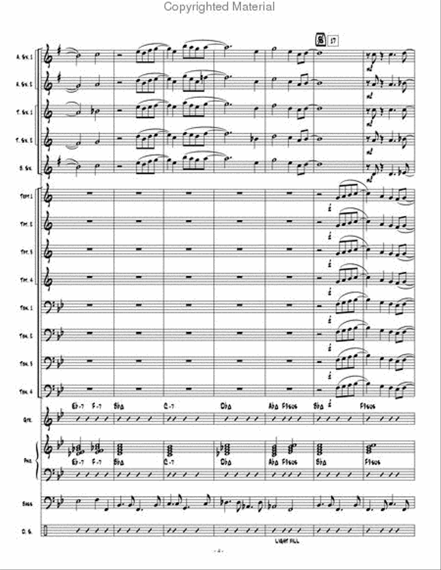 Ice is Nice Ice is Nice Jazz Ensemble scores gallery preview page 5