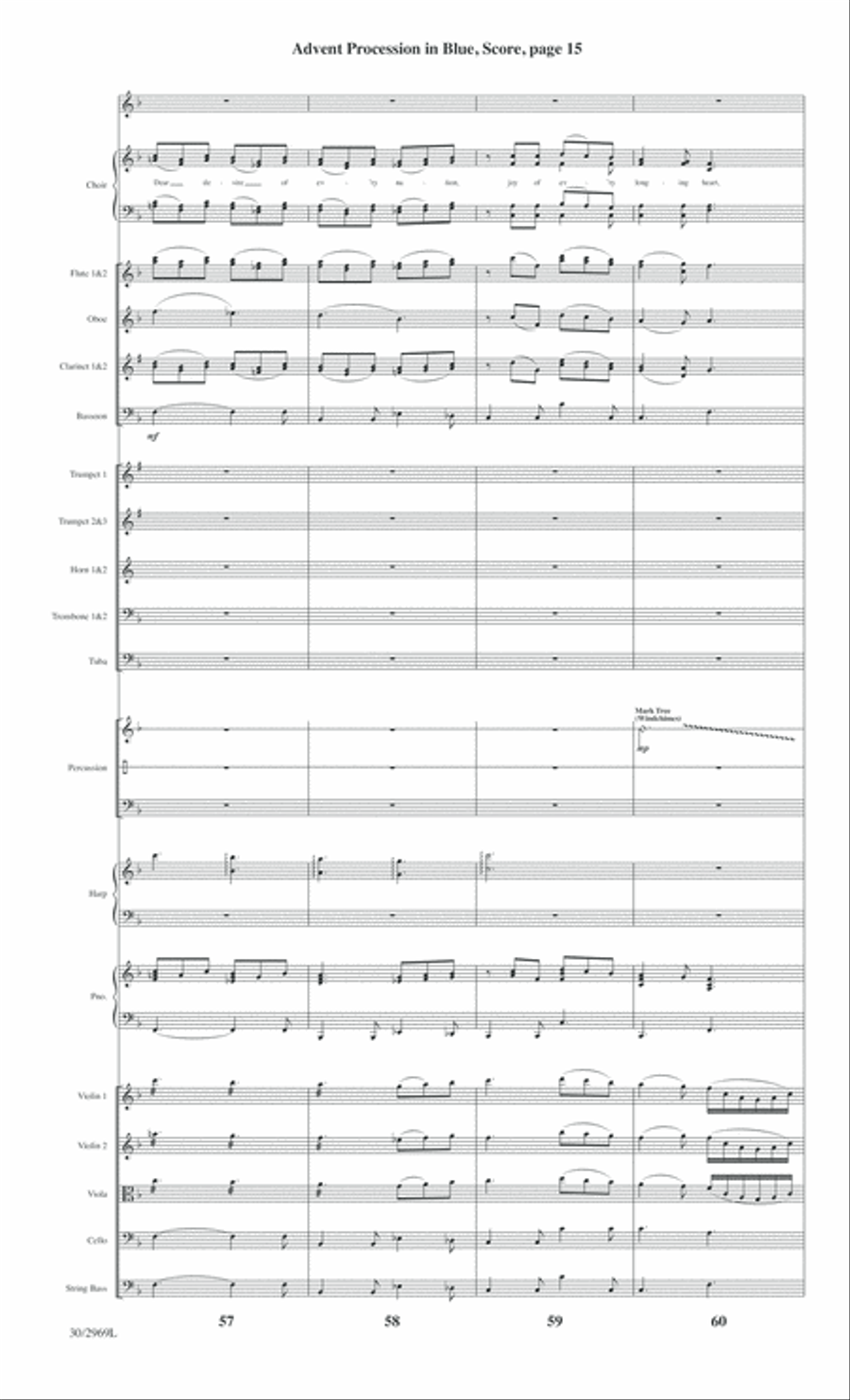 The Heart of Christmas - Full Score Choir scores gallery preview page 17