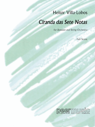 Book cover for Ciranda das sete Notas