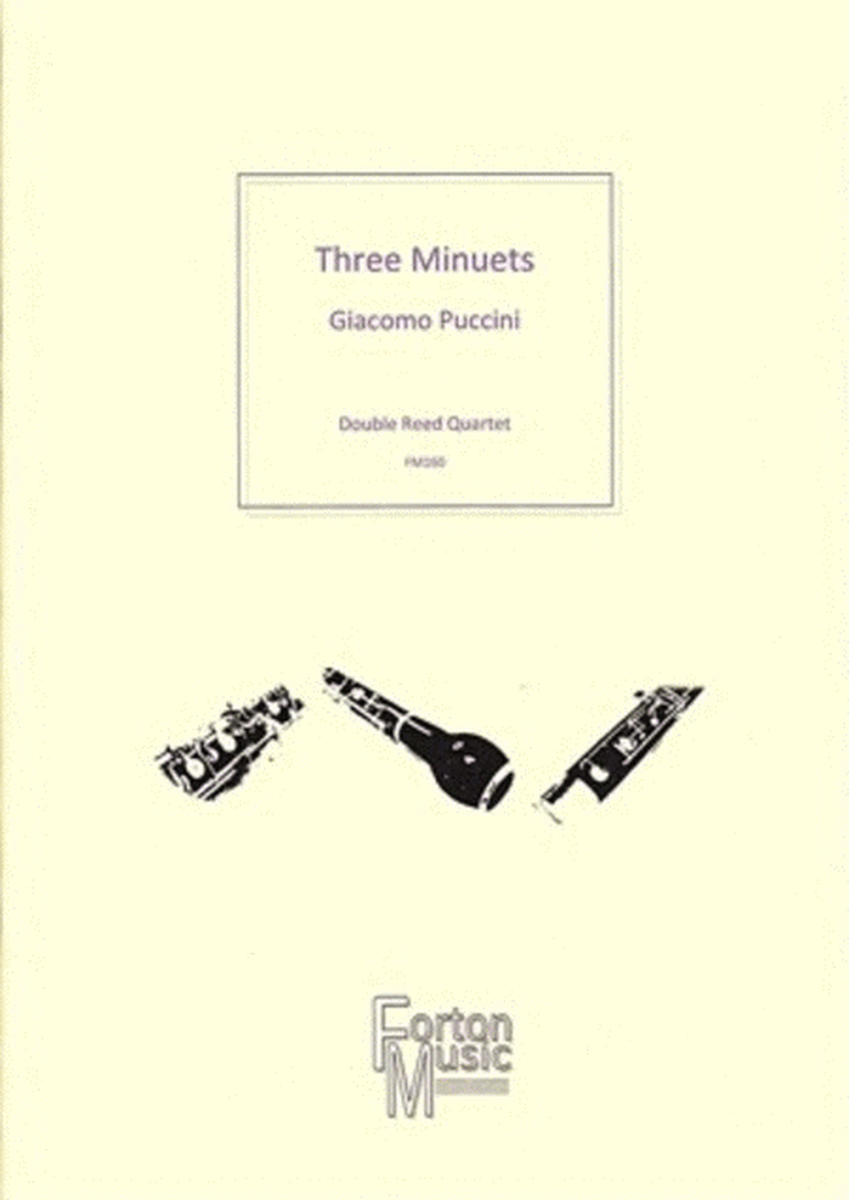 Three Minuets Double Reed Quartet
