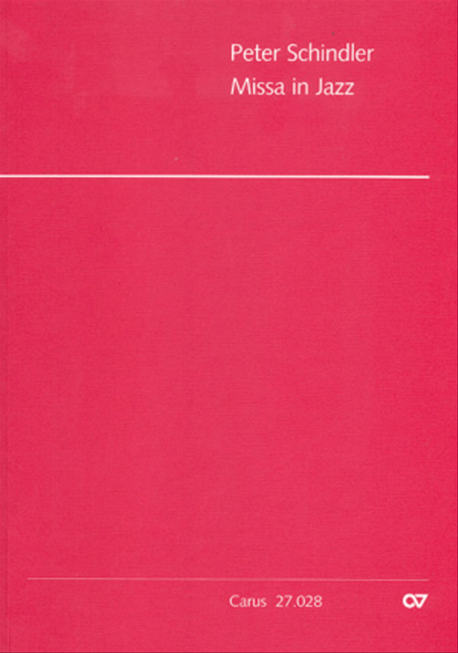 Missa in Jazz Missa in Jazz 4-Part scores gallery preview page 1