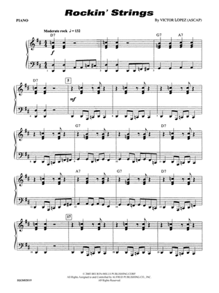 Rockin' Strings: Piano Accompaniment