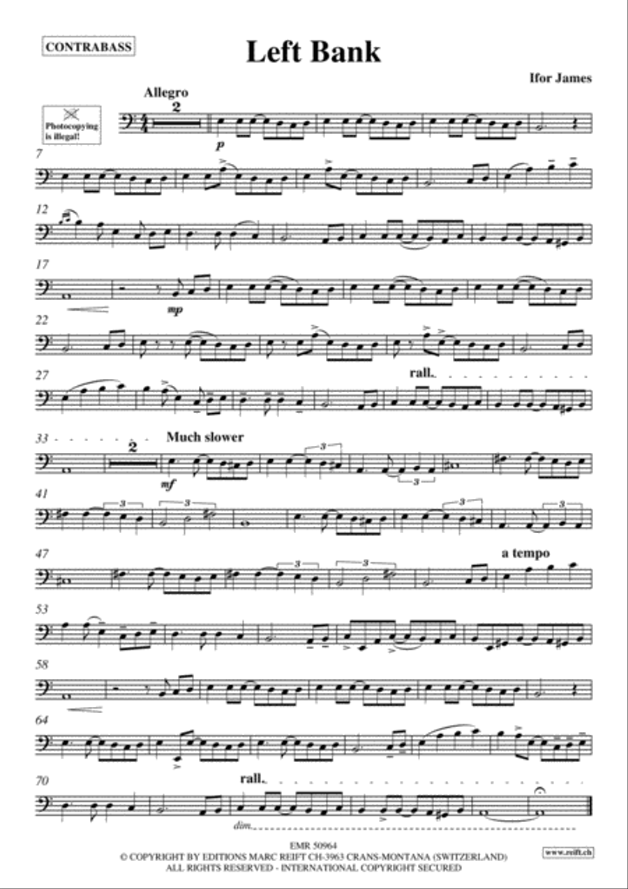 Left Bank Double Bass scores gallery preview page 2
