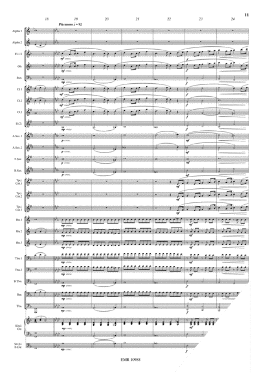 Alpine Cowboy Concert Band scores gallery preview page 9