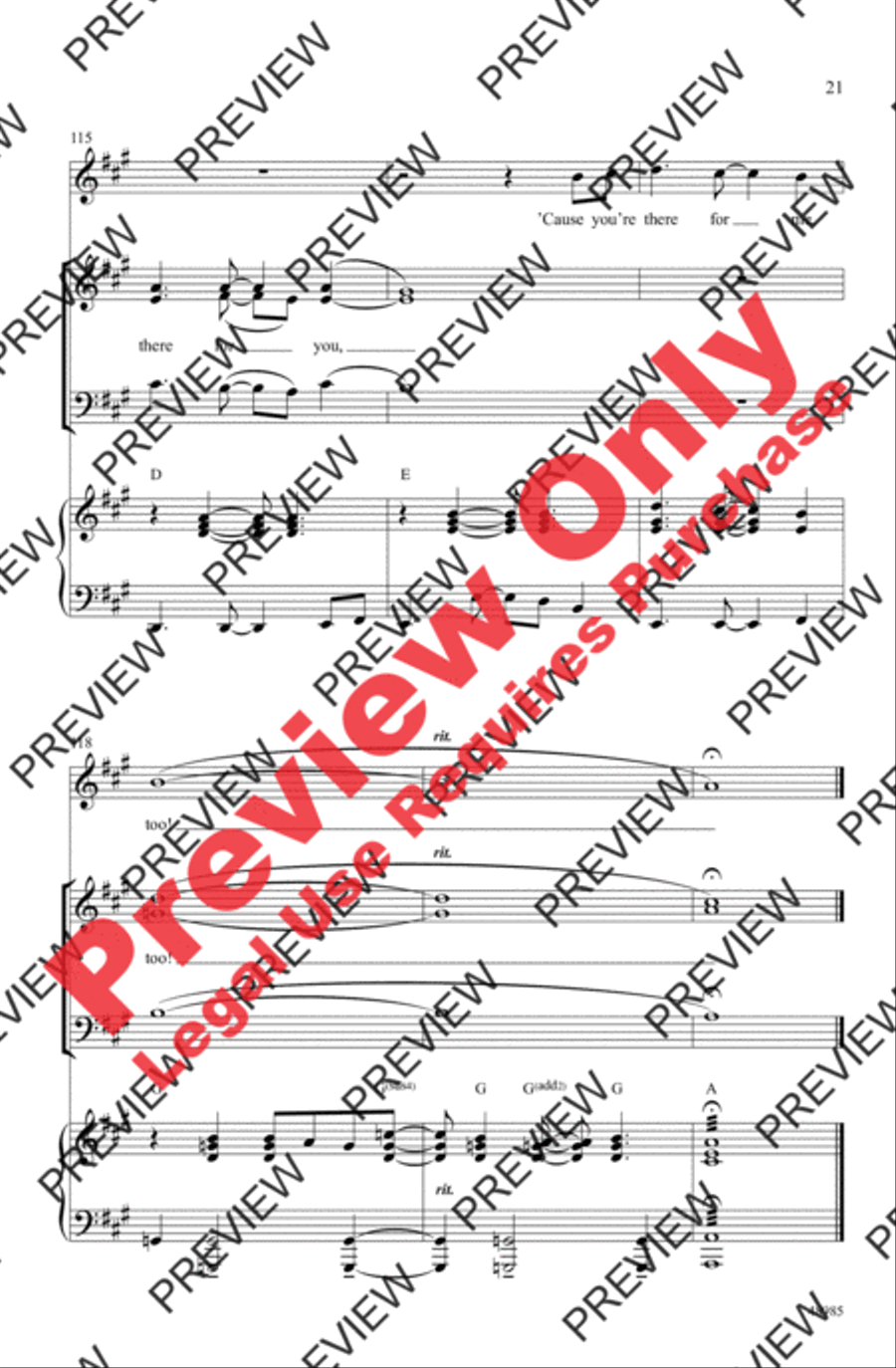 Streaming Sitcoms 3-Part scores gallery preview page 21