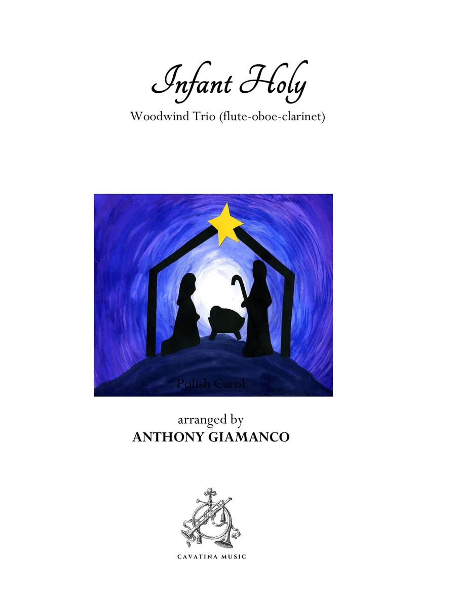 INFANT HOLY - woodwind trio Woodwind Trio scores gallery preview page 1
