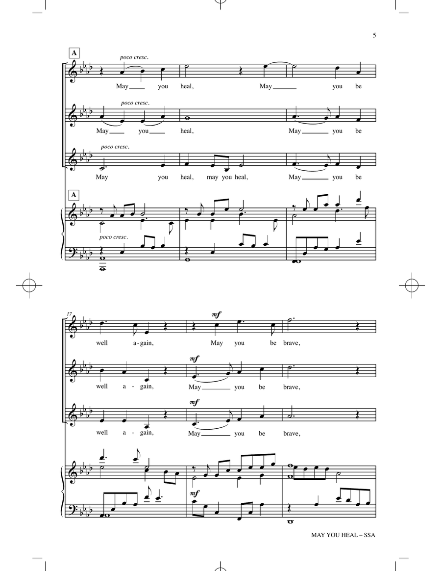 May You Heal SSA scores gallery preview page 3
