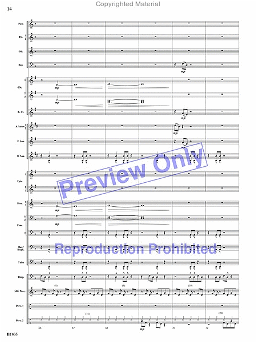 Reverberations Concert Band scores gallery preview page 31
