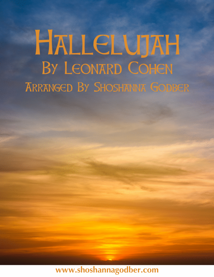 Hallelujah Celtic Harp scores gallery preview page 1