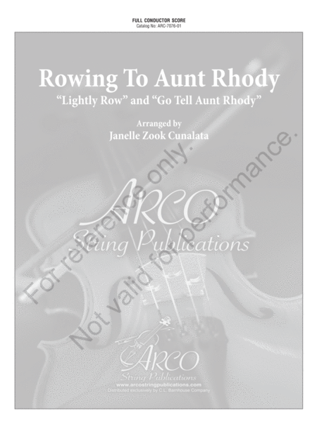 Rowing To Aunt Rhody image number null
