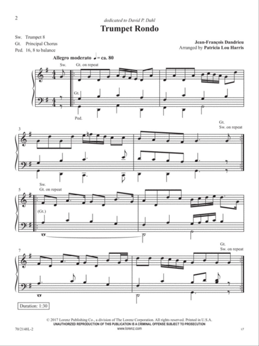 Easy Organ Library, Vol. 64 Organ Solo scores gallery preview page 3
