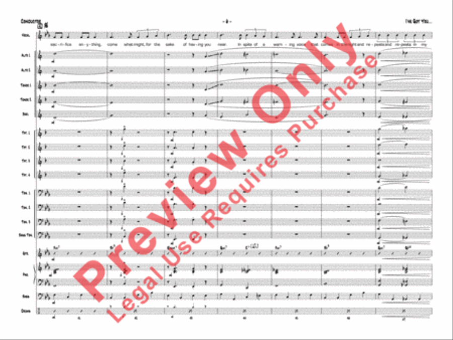 I've Got You Under My Skin Jazz Ensemble scores gallery preview page 9