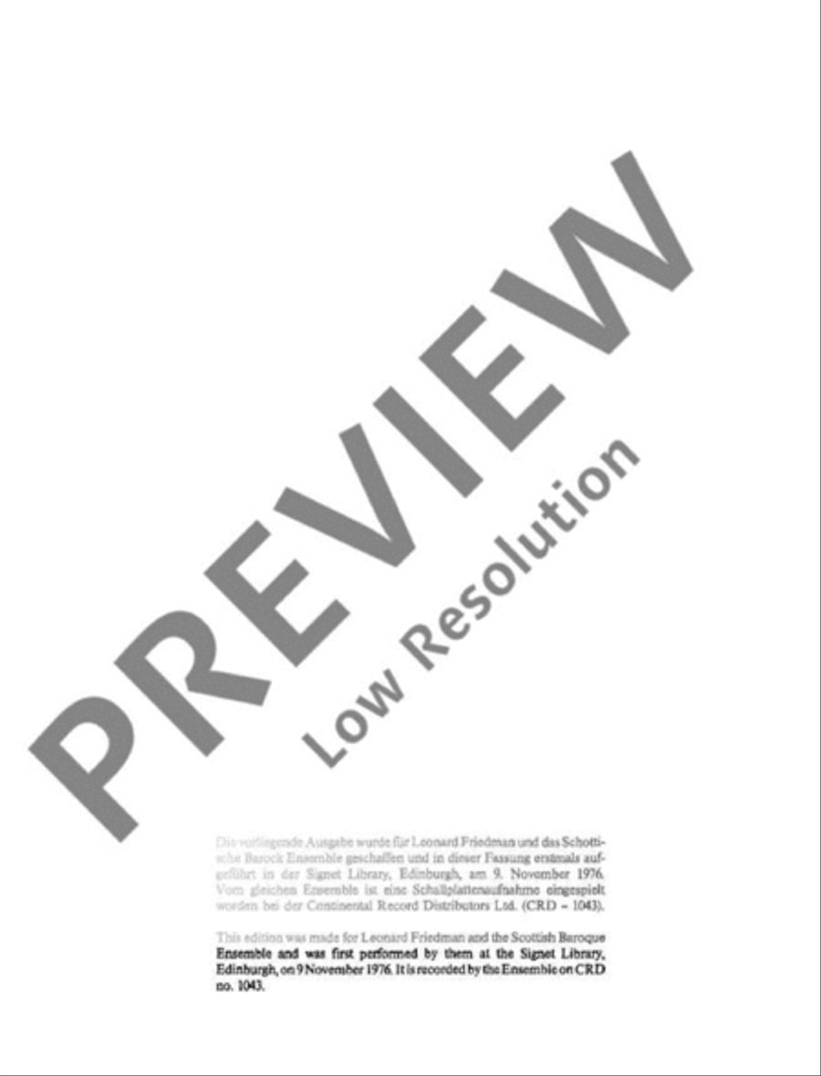 Overture D Minor Overture D Minor Basso Continuo scores gallery preview page 3