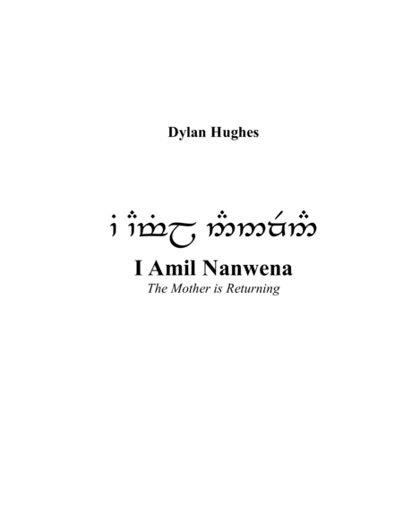 I Amil Nanwena (The Mother is Returning) - Dylan Hughes image number null