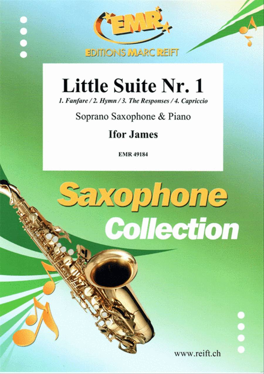 Little Suite No. 1 Soprano Saxophone scores gallery preview page 1