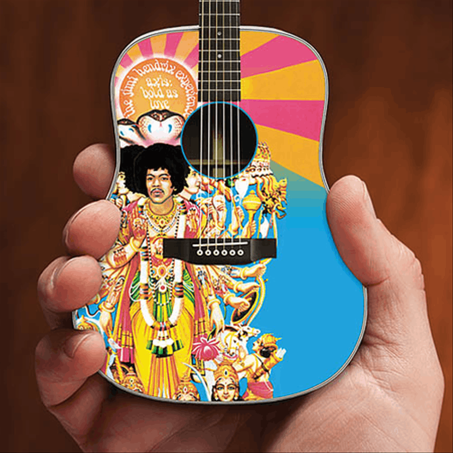 Jimi Hendrix “Axis: Bold As Love” Acoustic Model Acoustic Guitar scores gallery preview page 3