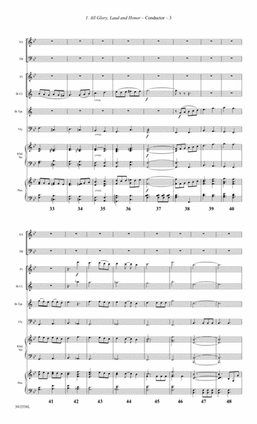 No Greater Sacrifice - Instrumental Ensemble Score and Parts