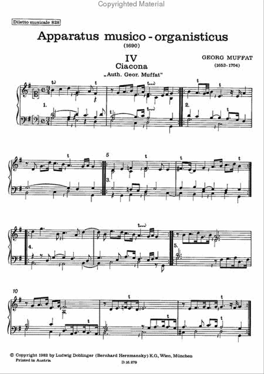 Apparatus musico-organisticus Band 4 Organ scores gallery preview page 2