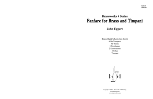 Book cover for Fanfare for Brass and Timpani
