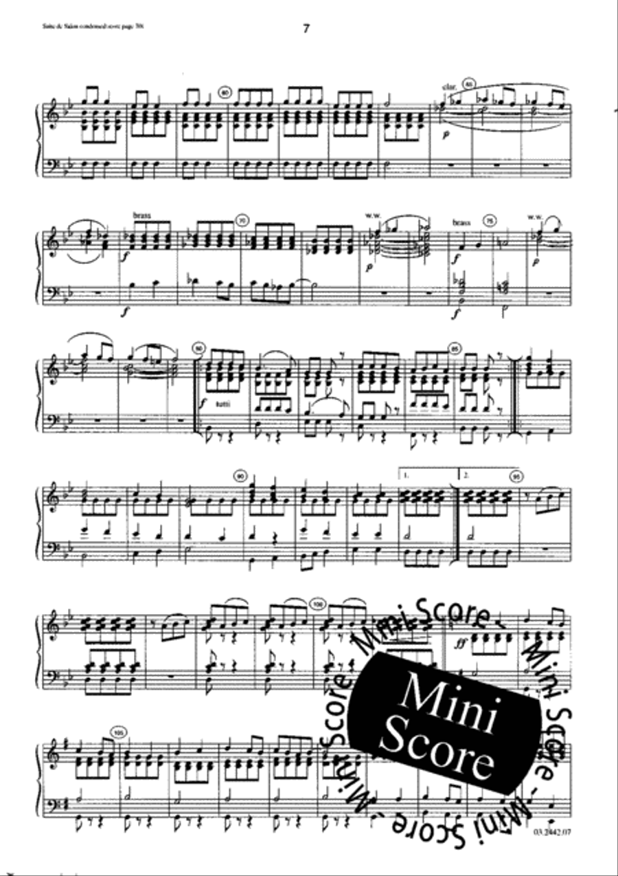 Suite de Salon Suite de Salon Concert Band scores gallery preview page 38