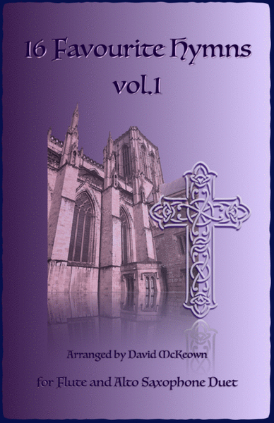 16 Favourite Hymns Vol.1 for Flute and Alto Saxophone Duet image number null