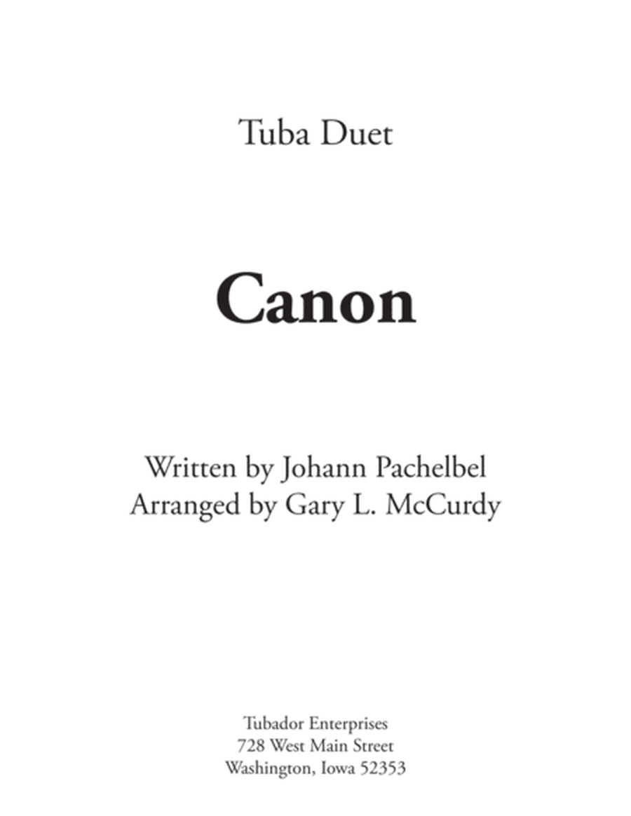 Canon - Tuba Duet image number null
