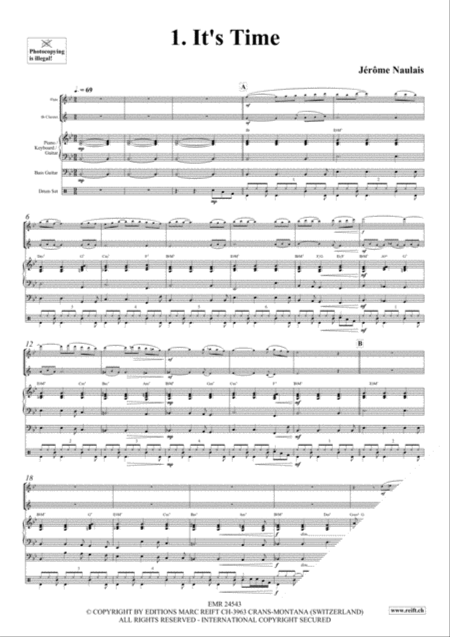 Play With Your Band Volume 3 Woodwind Ensemble scores gallery preview page 3