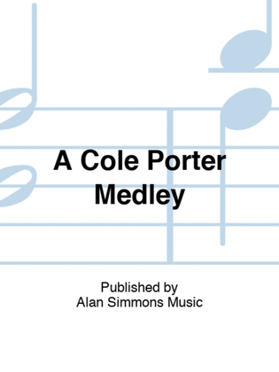 Book cover for A Cole Porter Medley
