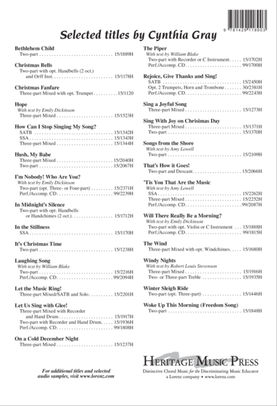 Where Go the Boats? 2-Part scores gallery preview page 13