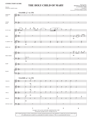 The Holy Child of Mary (Chamber Orchestra) - Full Score