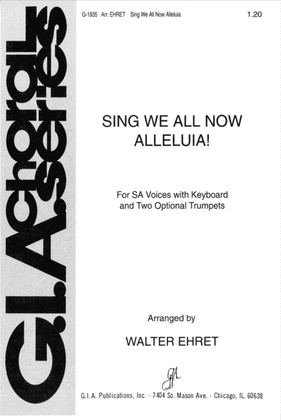 Book cover for Sing We All Now Alleluia!
