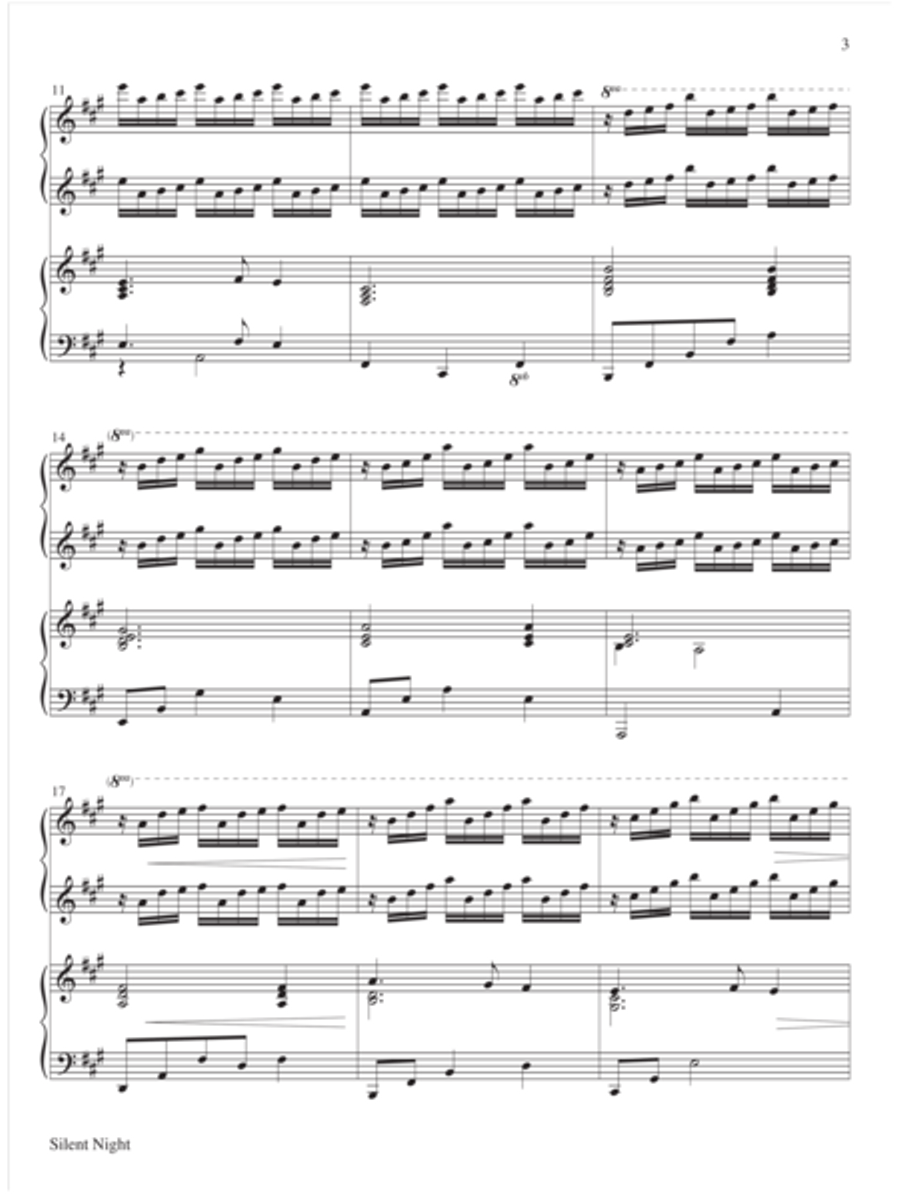Christmas Expressions Piano Accompaniment scores gallery preview page 3