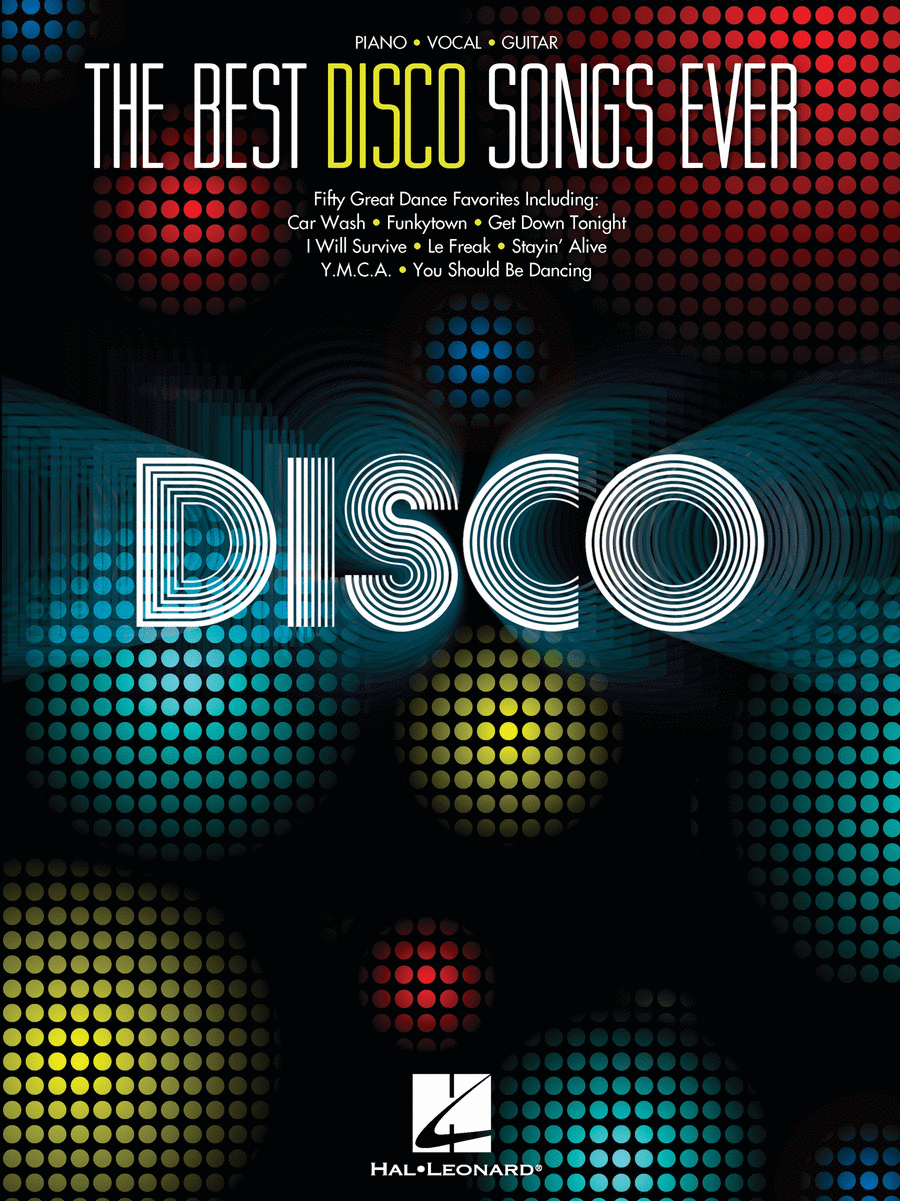 The Best Disco Songs Ever Piano, Vocal, Guitar scores gallery preview page 1